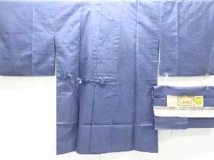 のり散らし模様暈し本場大島紬道中着